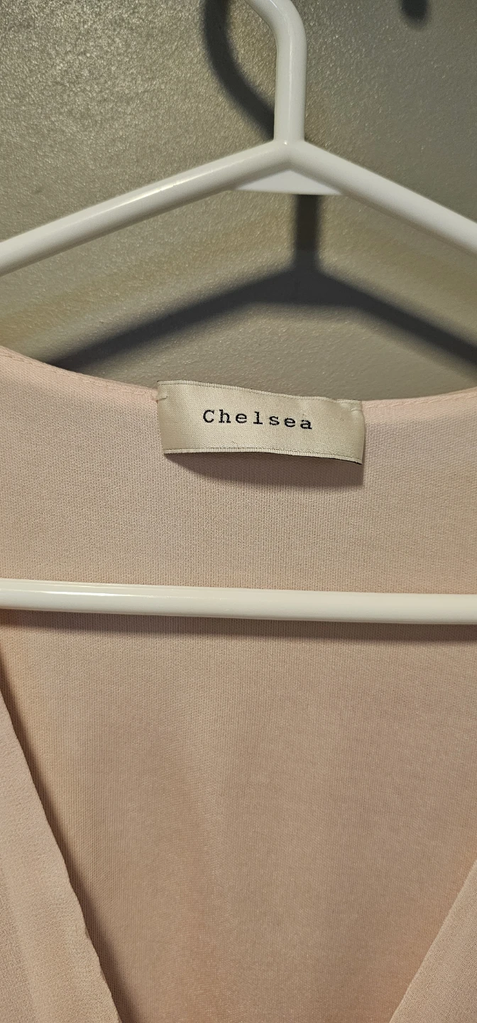 Chelsea Pale Pink Sleeveless Dress - photo 2