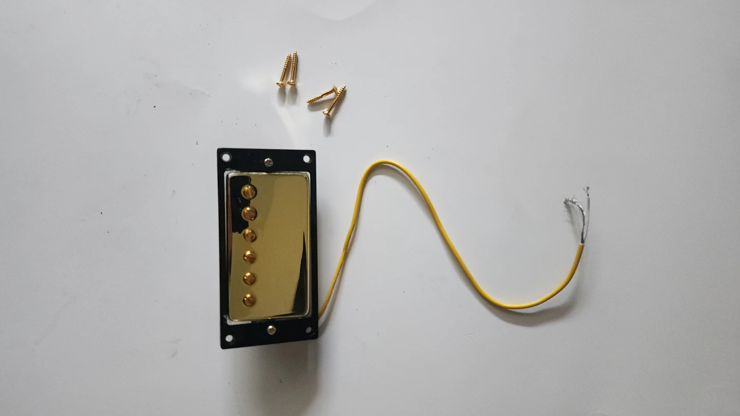 Gold Humbucker Guitar Pickup