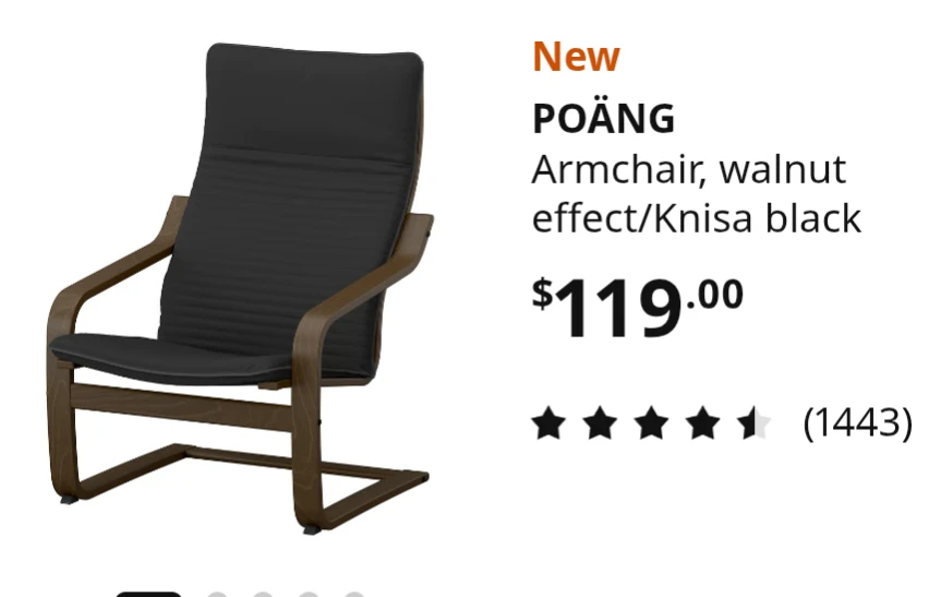 Poang Lounger Chairs