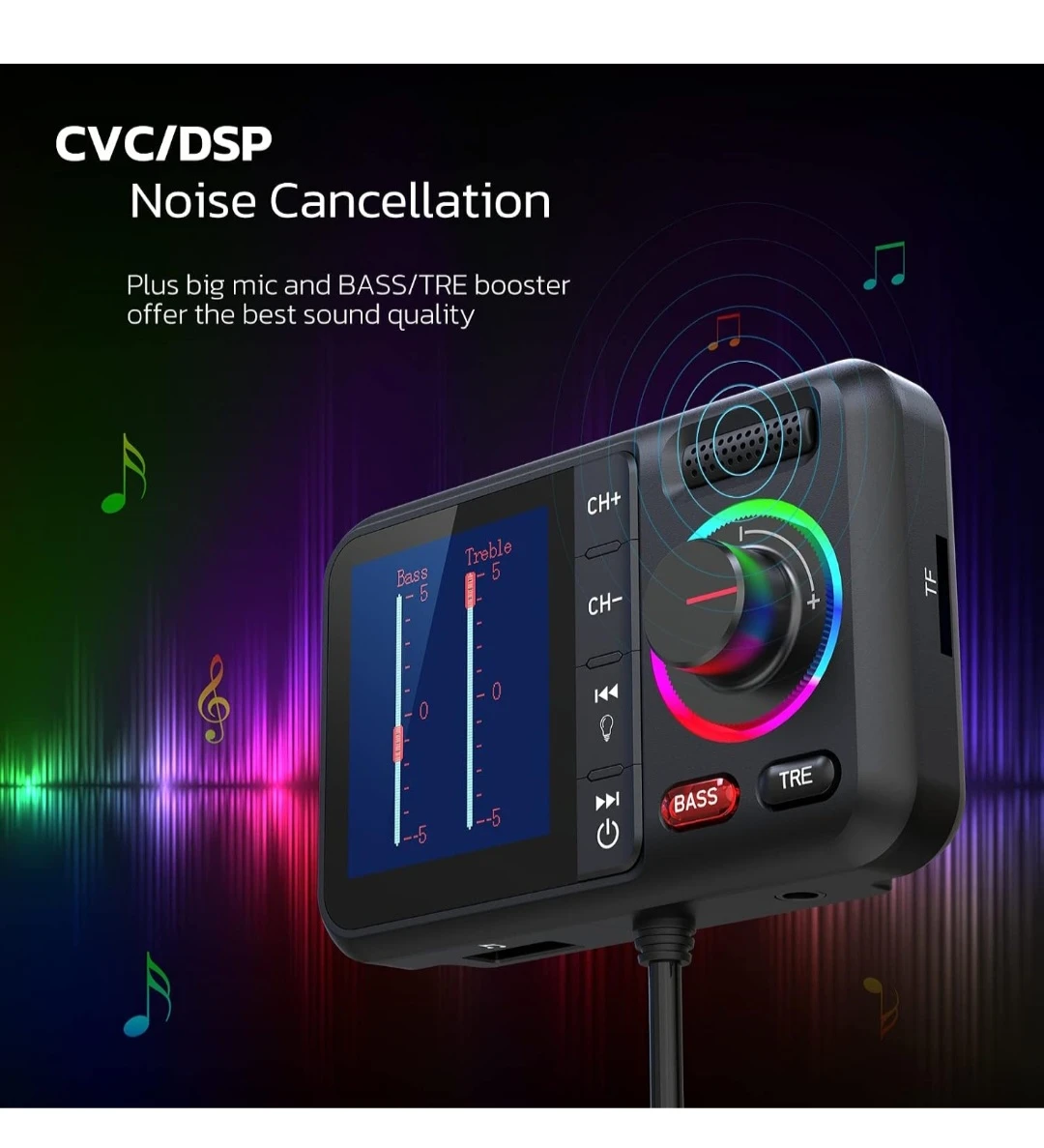 Bluetooth FM Transmitter for Car - photo 2