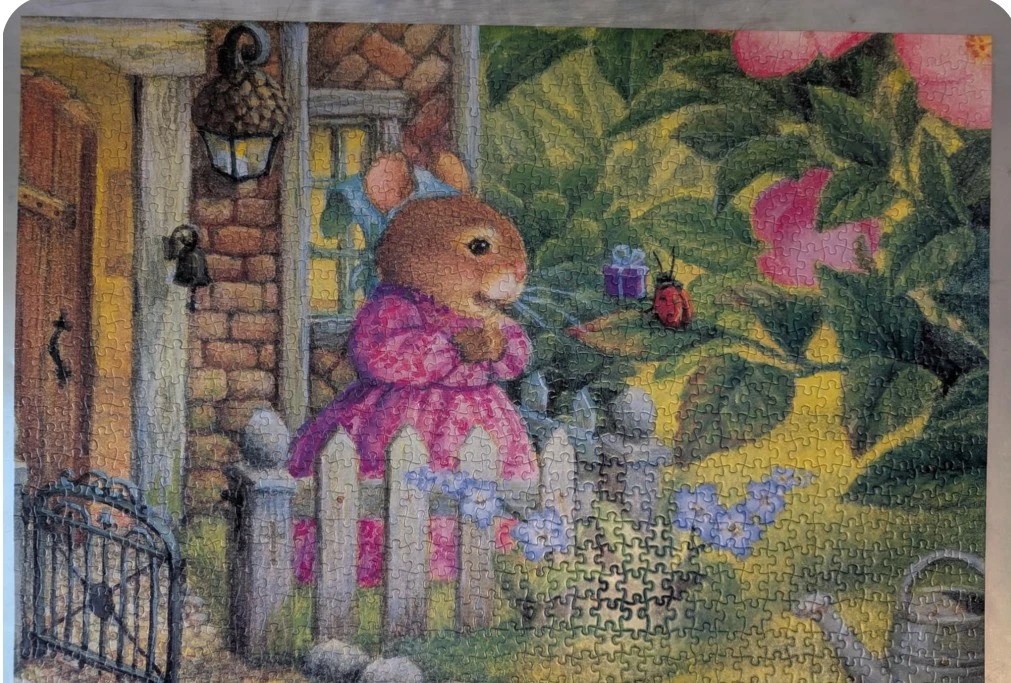 Door Mouse 1000 Piece Jigsaw Puzzle 🧩 - photo 2