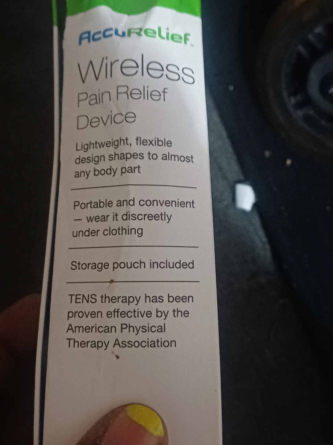 AccuRelief Wireless Pain Relief Device - photo 2