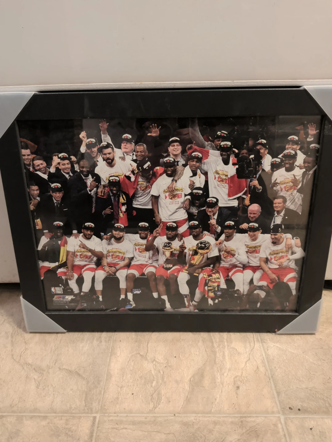 Toronto Raptors 2019 Champions Framed Photo