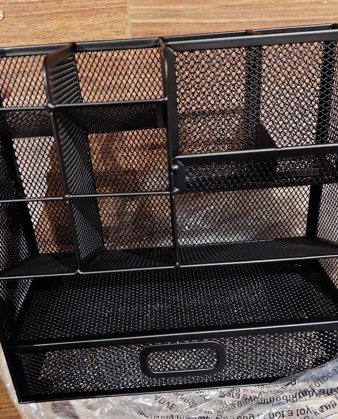 Black Mesh Desk Organizer - photo 3