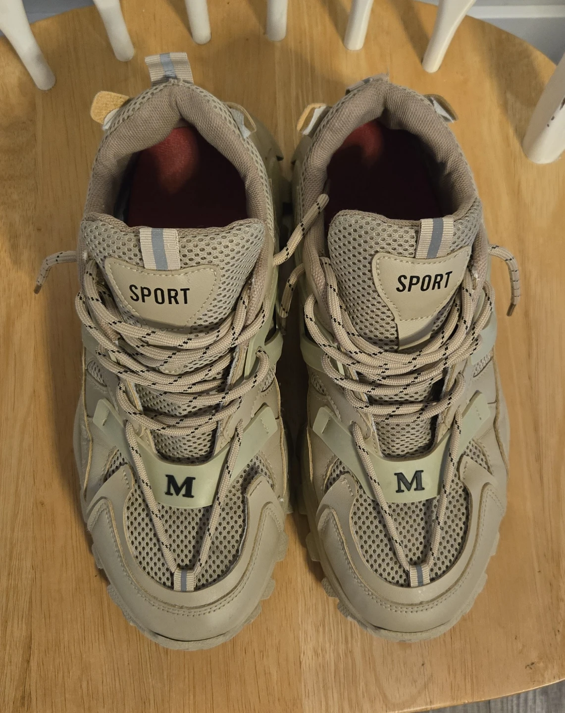 Beige Sport OPK  Sneakers Size 10