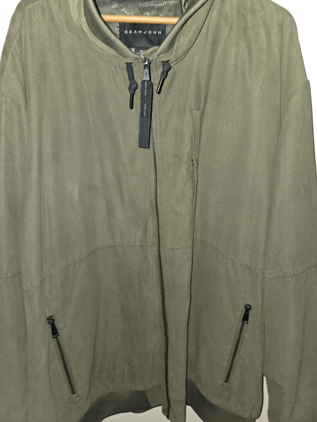 Sean John Suede Leisure Jacket in a Men's 4XLT - photo 4