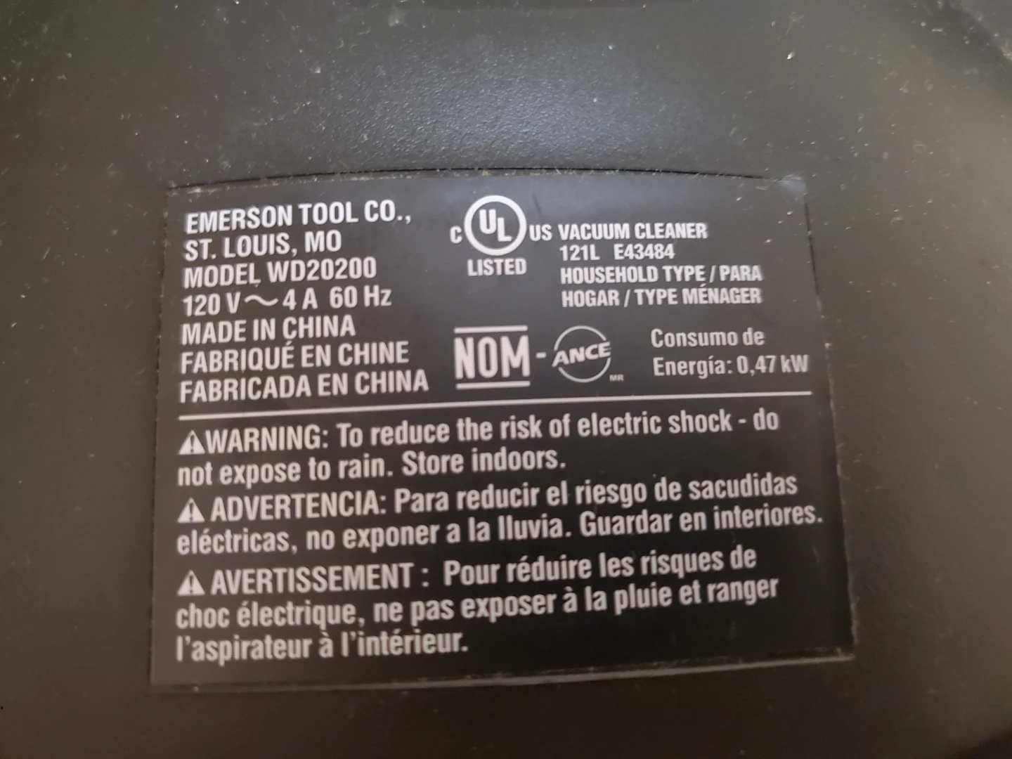 Stinger 2.0 Gallon Wet/Dry Vac - photo 3