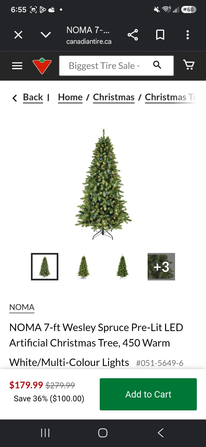 Christmas Tree 7ft