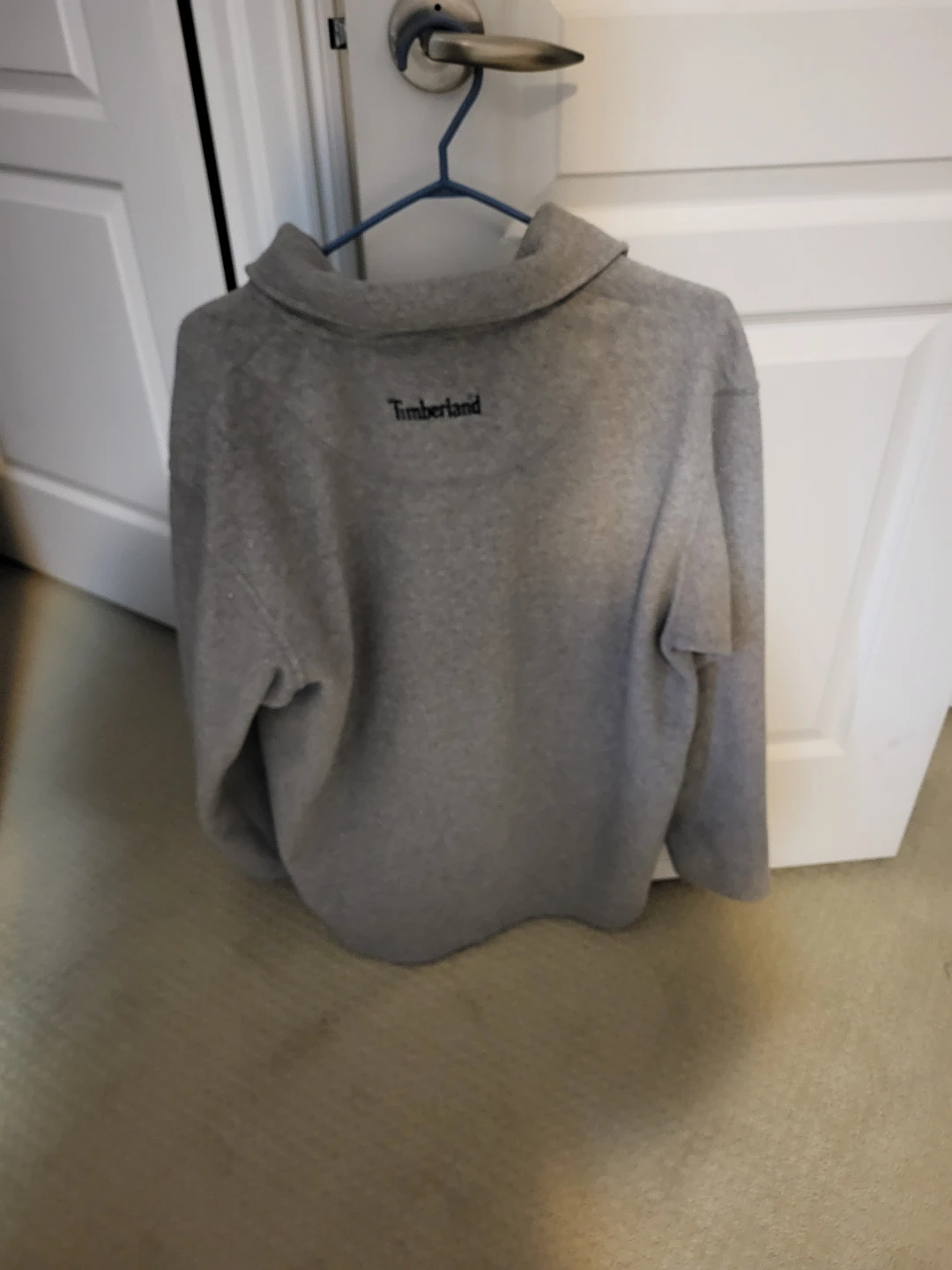 Mens Timberland Weathergear Grey Quarter-Zip Fleece - photo 3