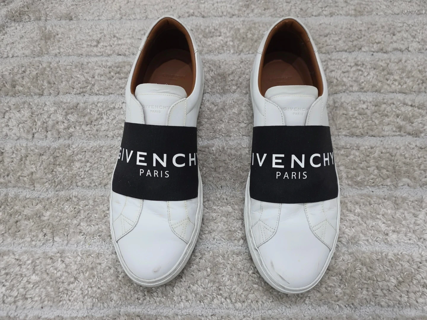 Givenchy Paris White Slip-On Sneakers - photo 2