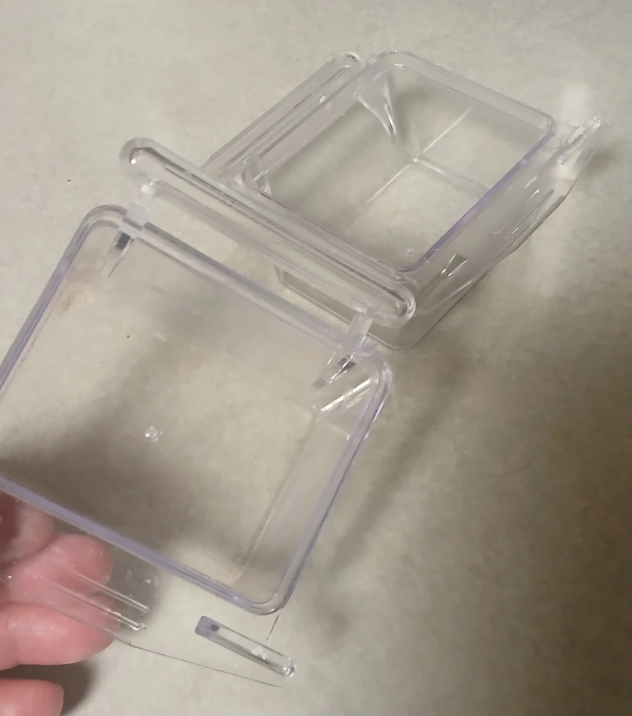 Clear Plastic Bird Cage Feeders