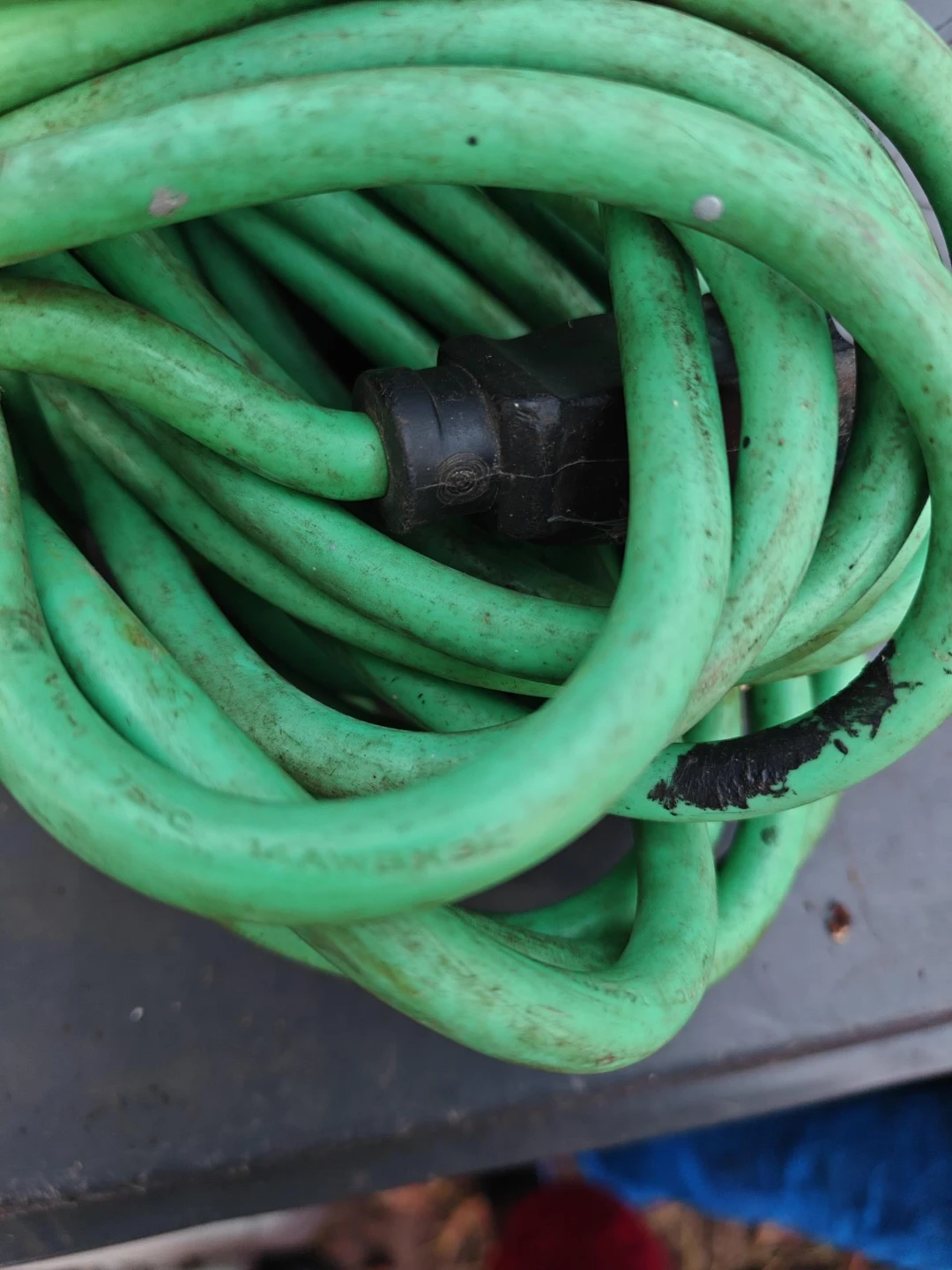 Green Extension Cord 14AWG