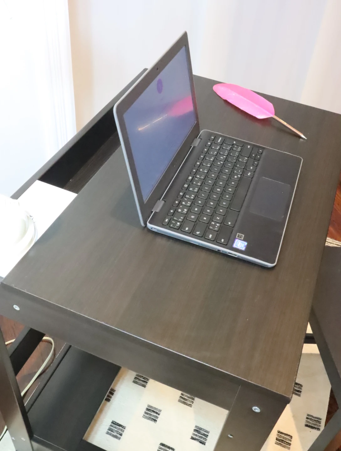 IKEA Micke Black Desk - photo 4