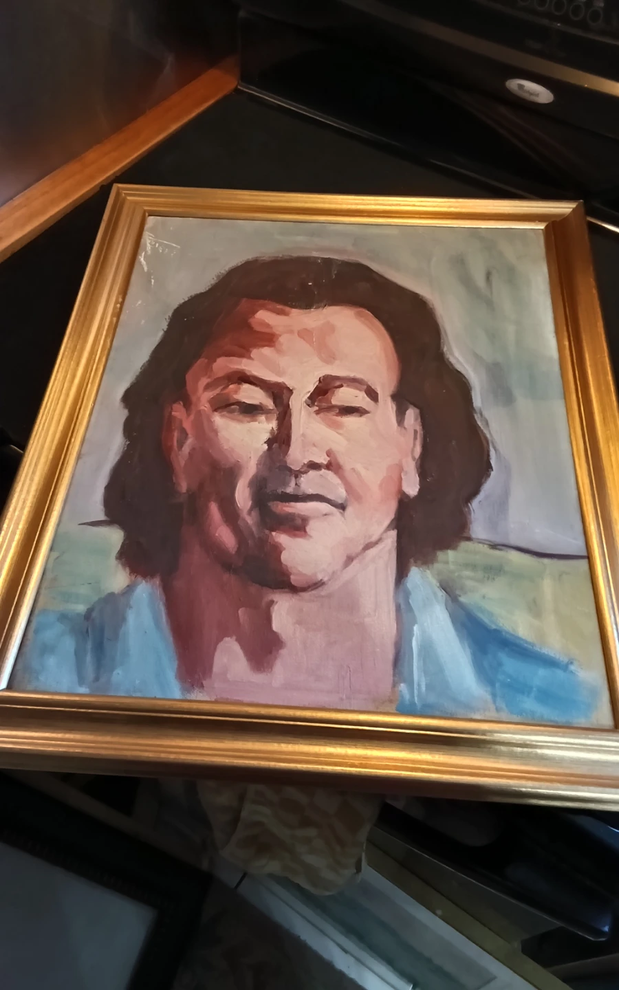 Expressive Male Portrait Painting - photo 4