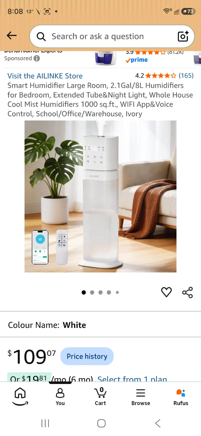 AILINKE Smart Humidifier 8L - photo 2