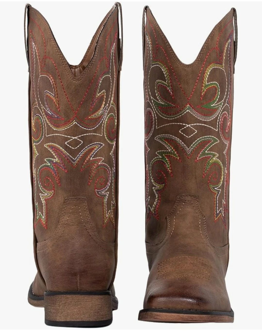 New Brown Western Cowboy Boots Woman's size 9 - photo 3