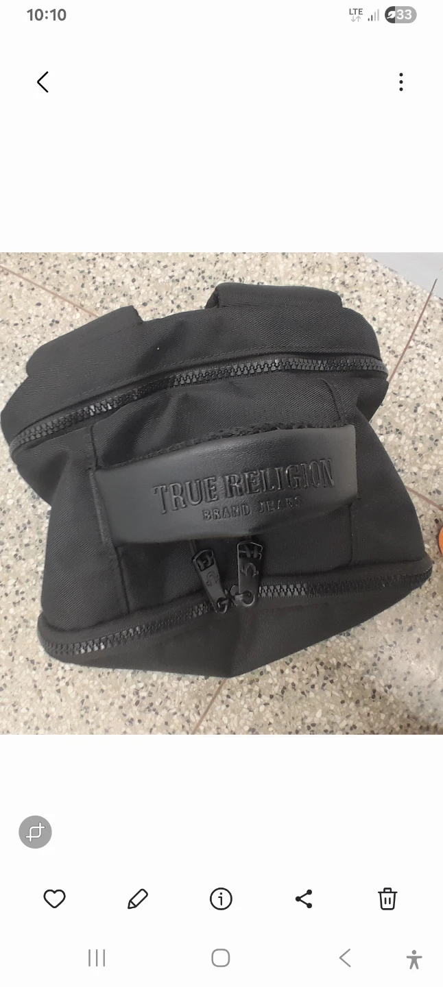 True Religion Black Backpack L - photo 2