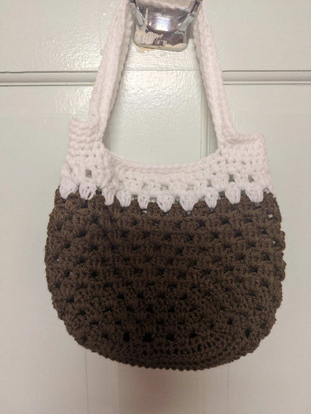 Handmade Crocheted Tote Bag