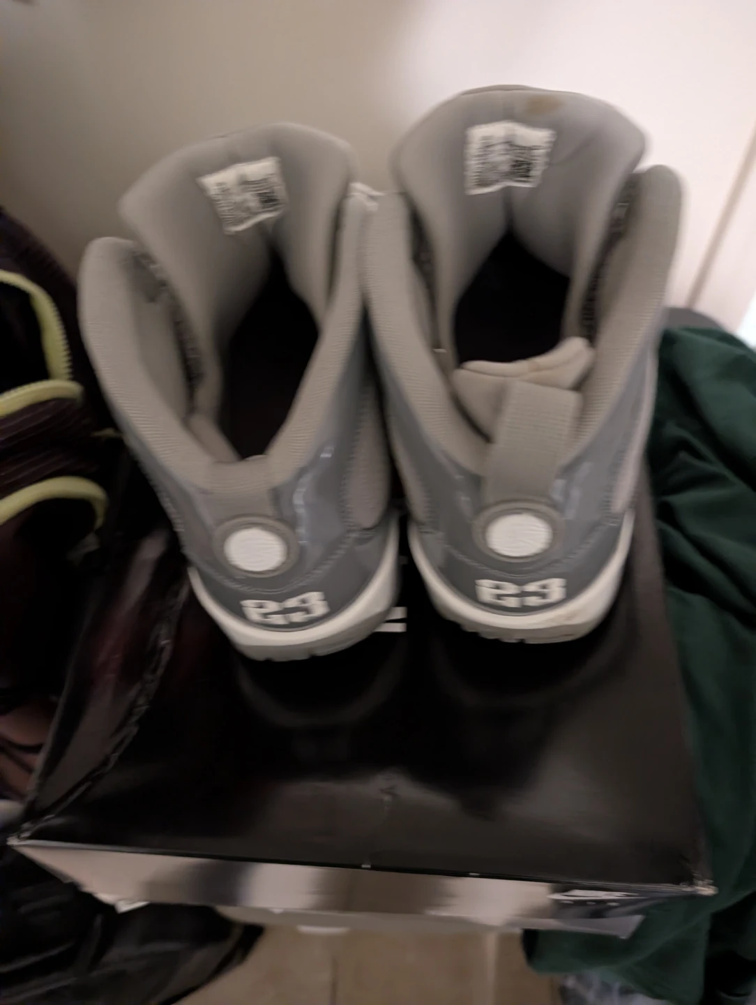 Air Jordan 9 Cool Grey Sneakers - photo 2