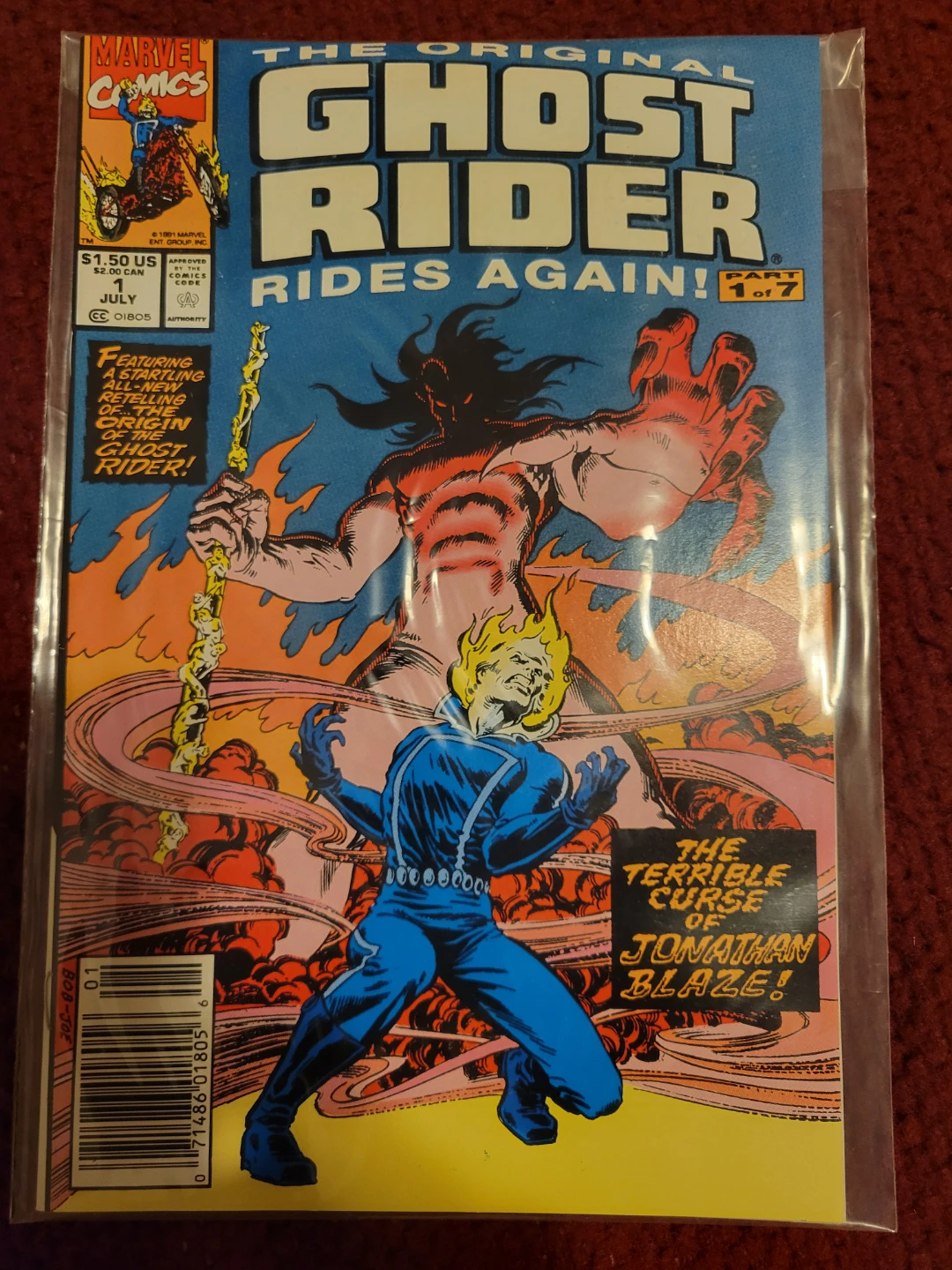 Ghost Rider Rides Again Part 1 of 7 Comic Book