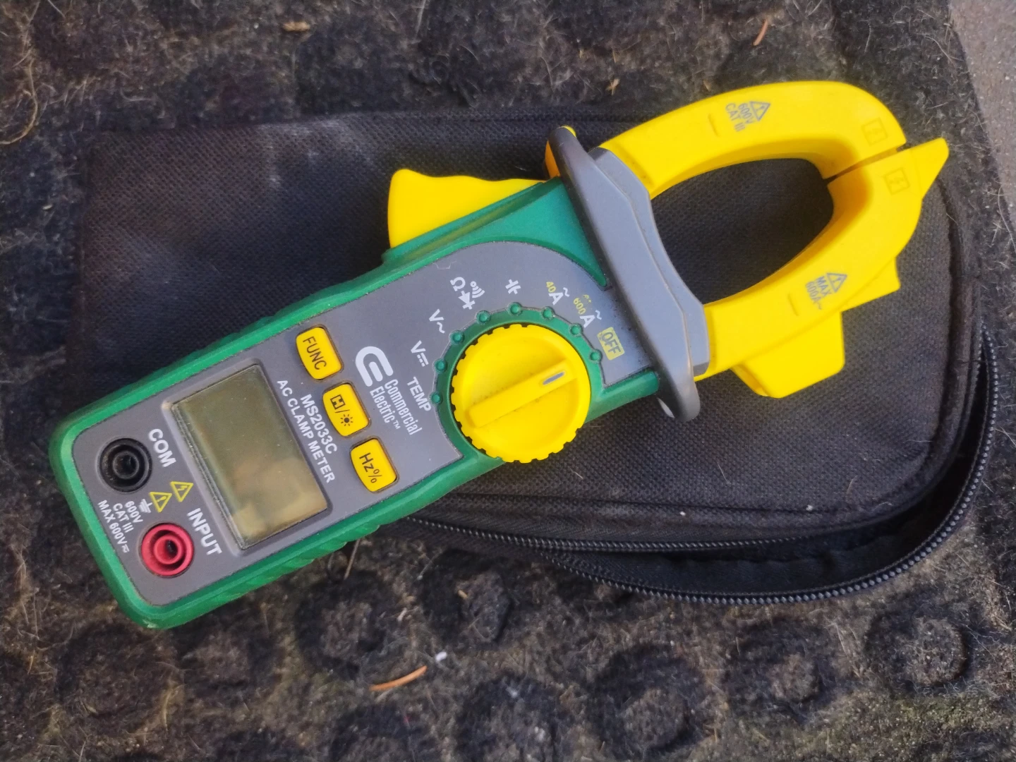 Commercial Electric MS2033C AC Clamp Meter