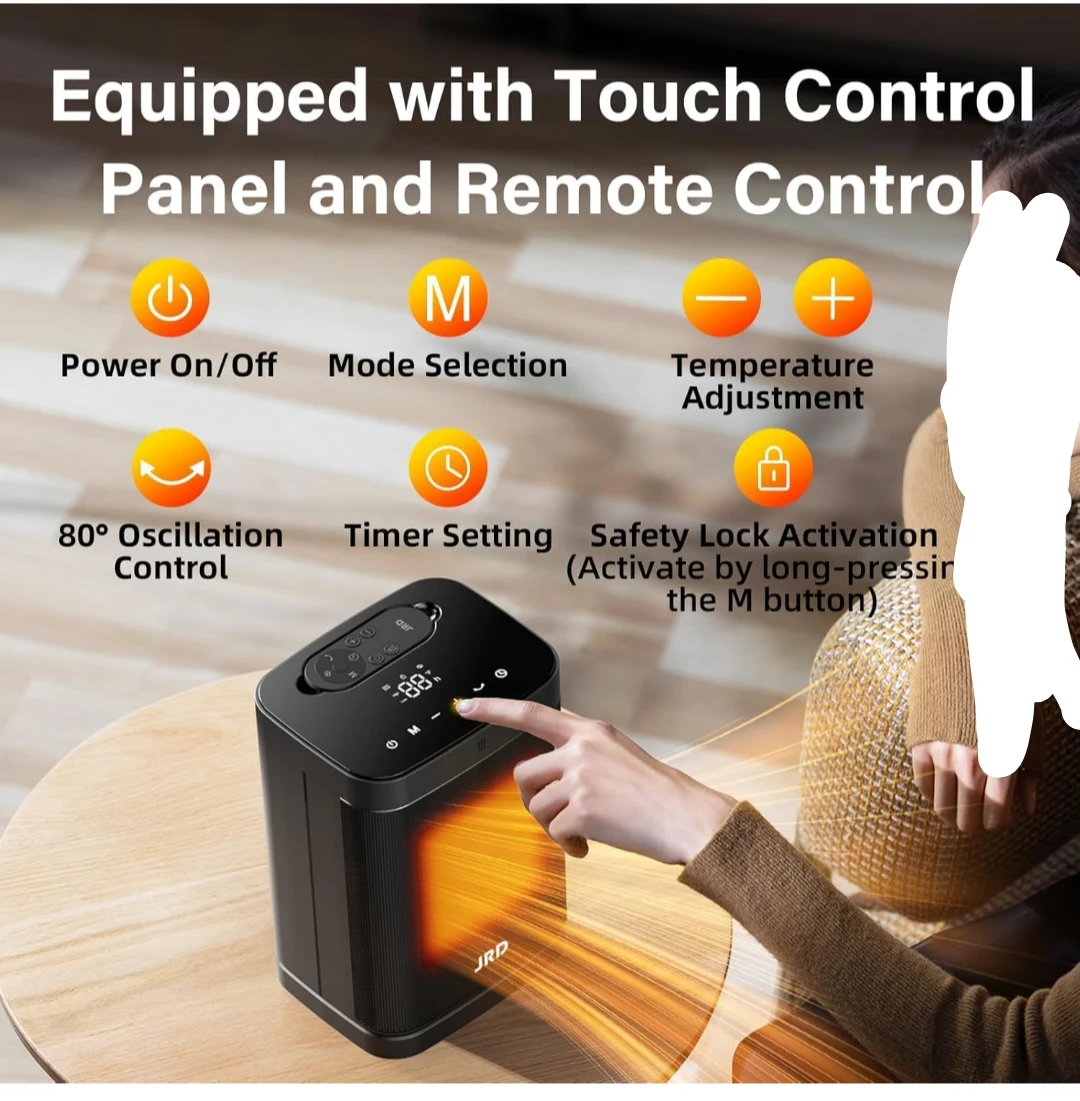 JRD PTC Ceramic Space Heater - photo 5