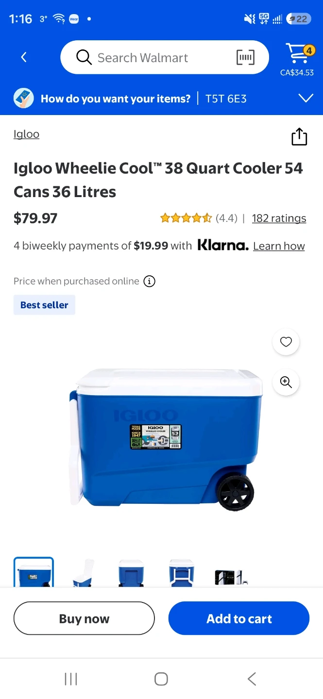 Igloo Wheelie Cool 38 Quart Cooler - photo 4