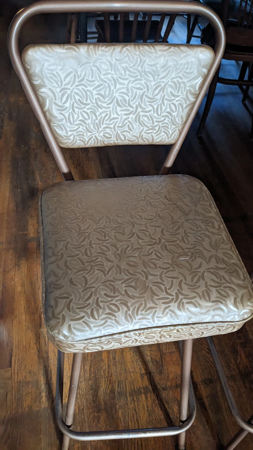 Set of 2 Vintage Retro Bar Stools - photo 2