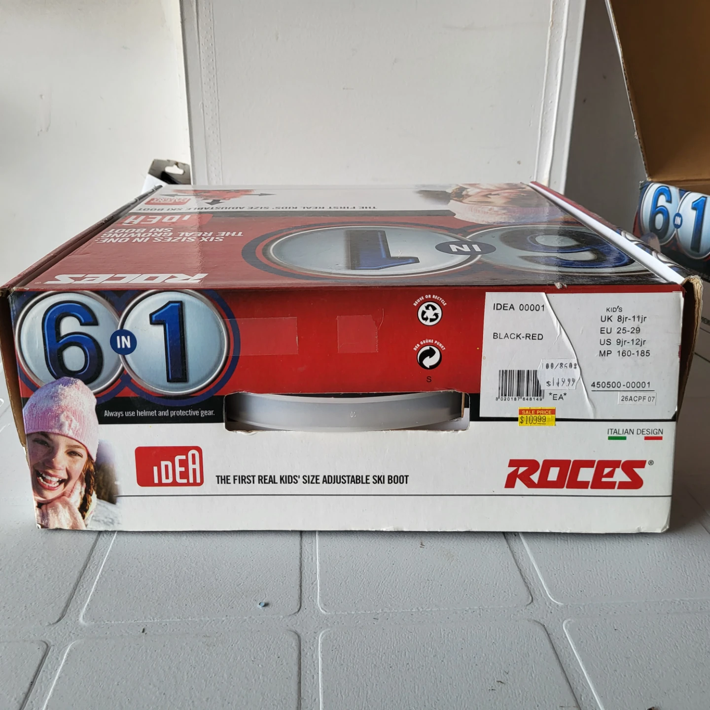 Roces Idea 6-in-1 Adjustable Kids Ski Boots - photo 4