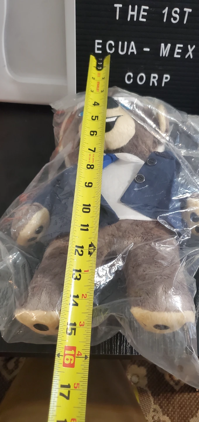 BIDEY BEAR New Plush Animal Toy in Suit - photo 4