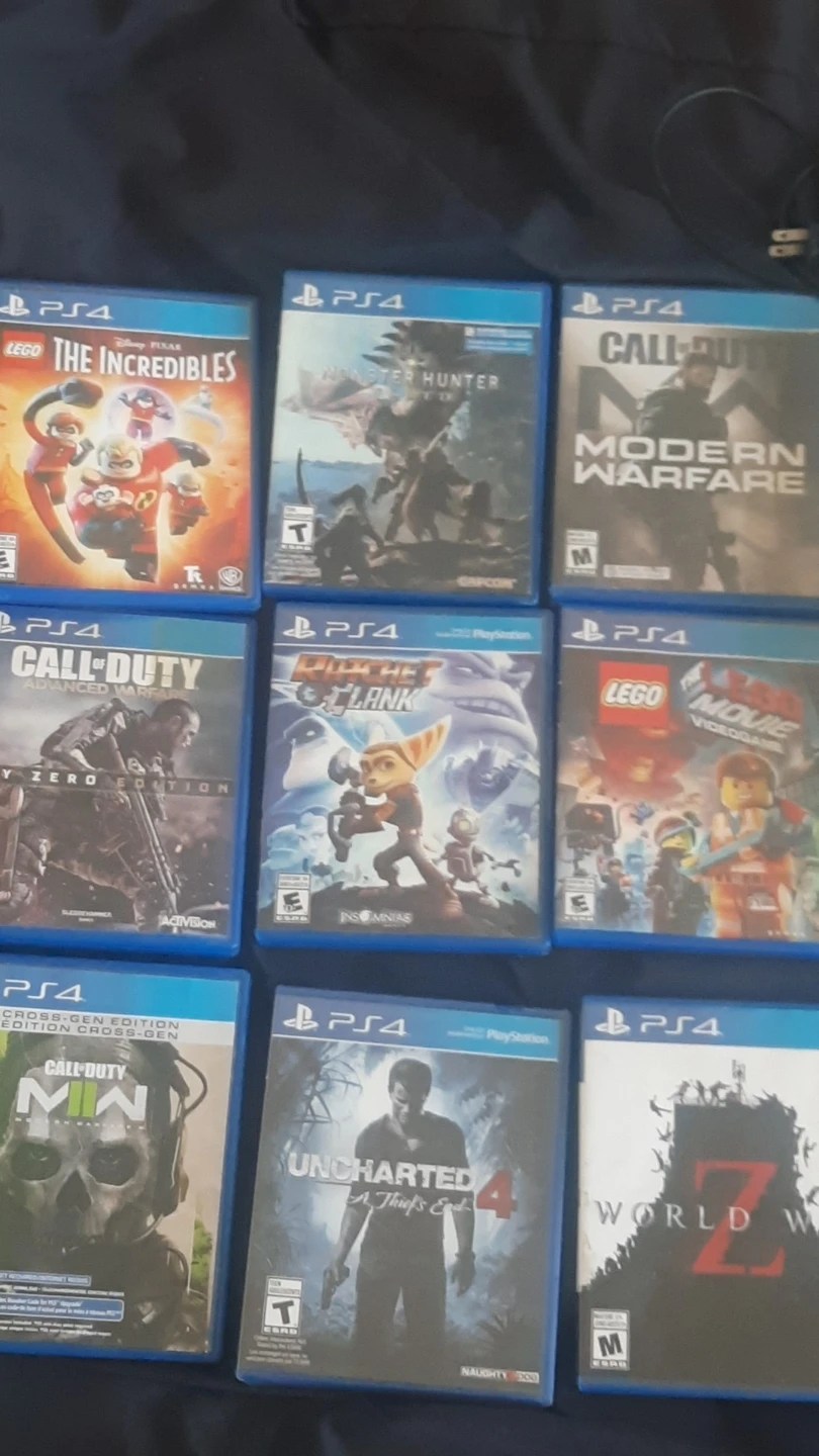 Sony PlayStation 4 Console Bundle with 9 Games - photo 2
