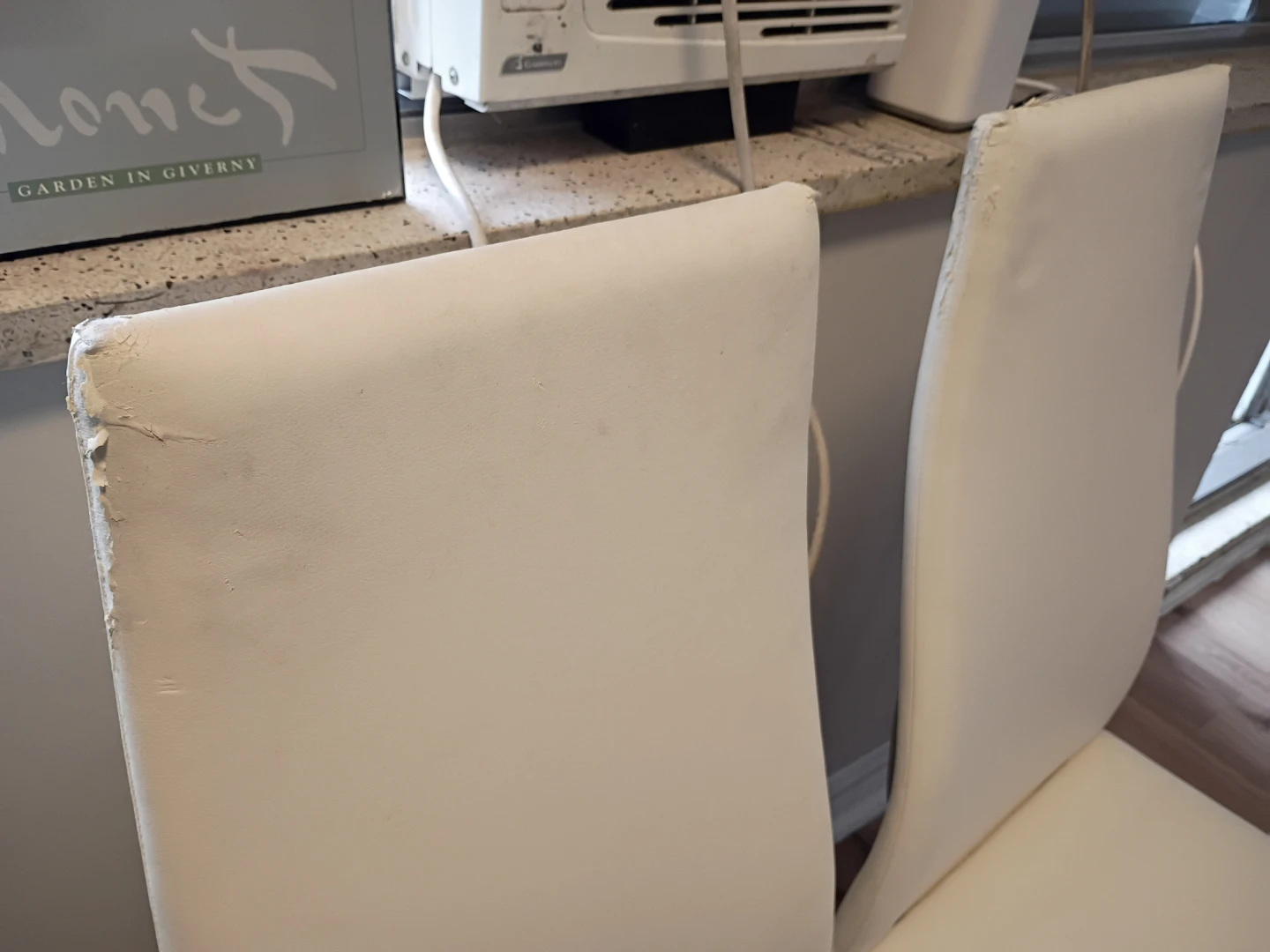 Set of 4 White Dining Chairs - photo 3