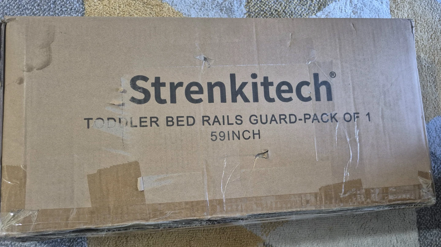 Strenkitech Foldable Toddler Bed Rail - 59 inch - photo 4