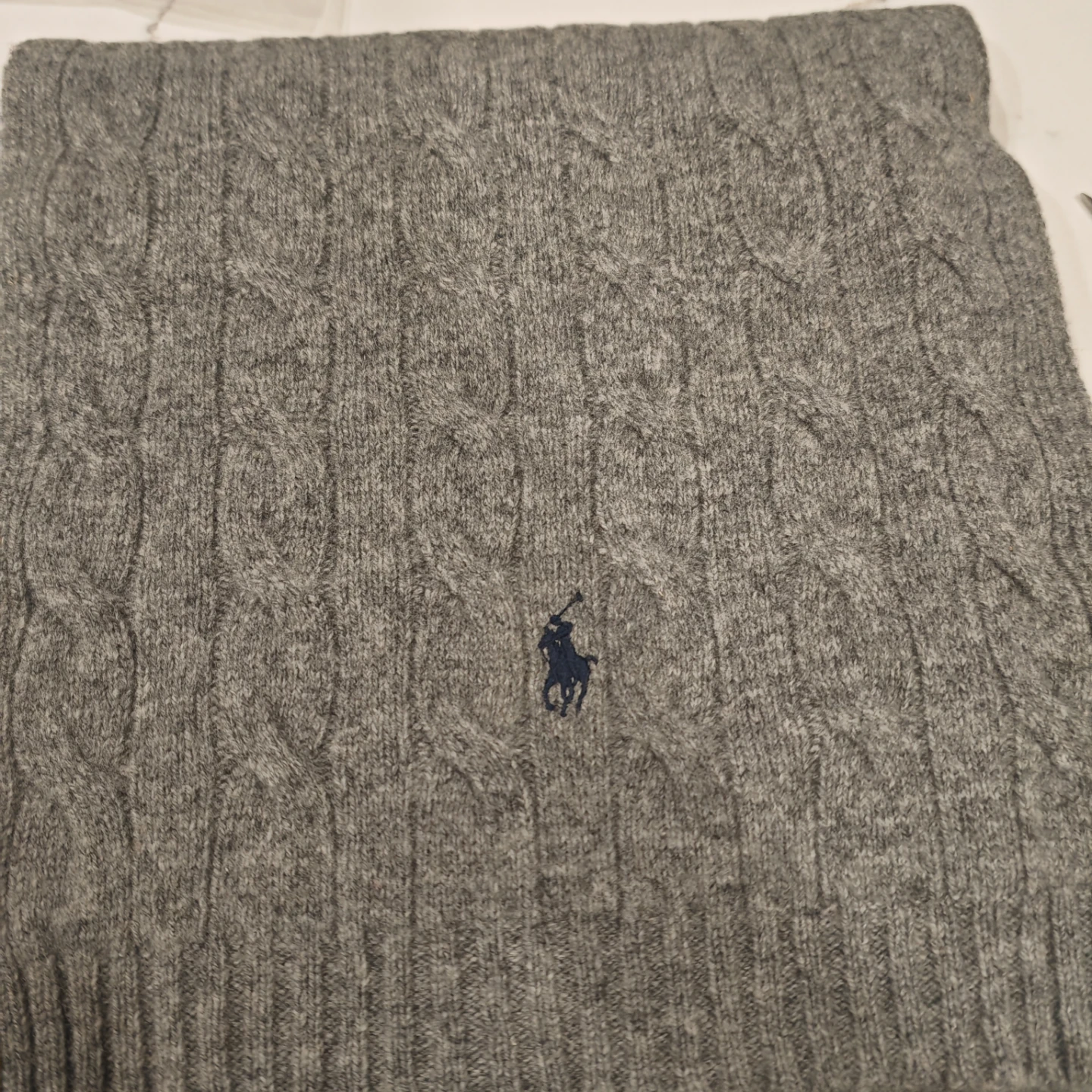 Polo Ralph Lauren wool  Cable-Knit Scarf - photo 5