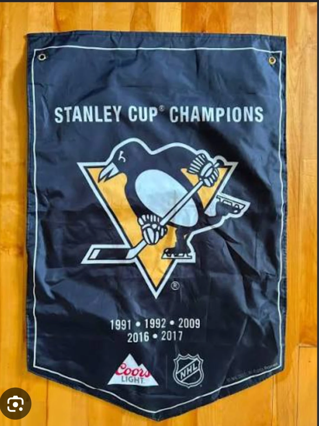 NHL Coors Light Stanley Cup Champions Wall Banners