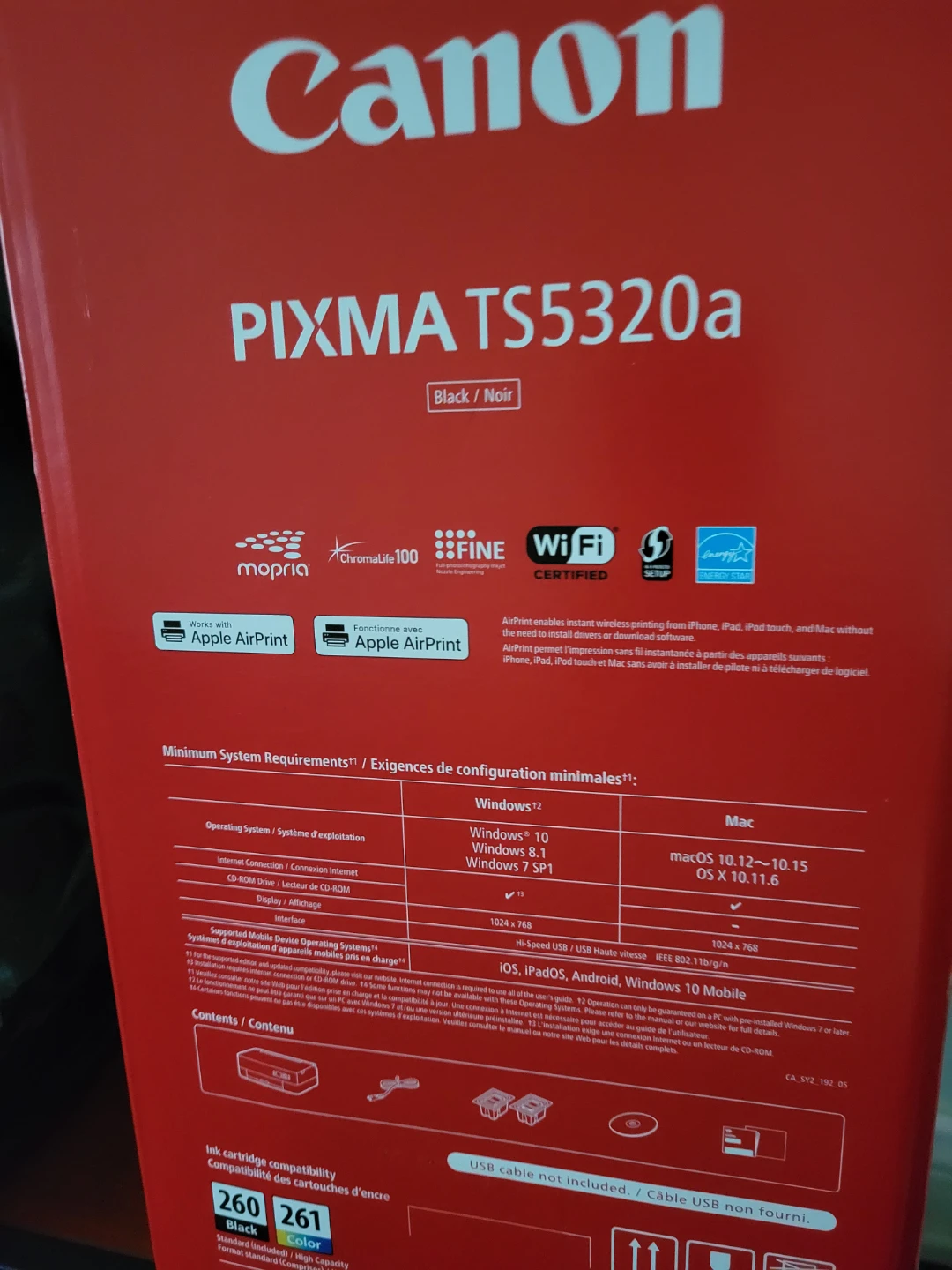 Canon PIXMA TS5320a Wireless Printer - photo 4