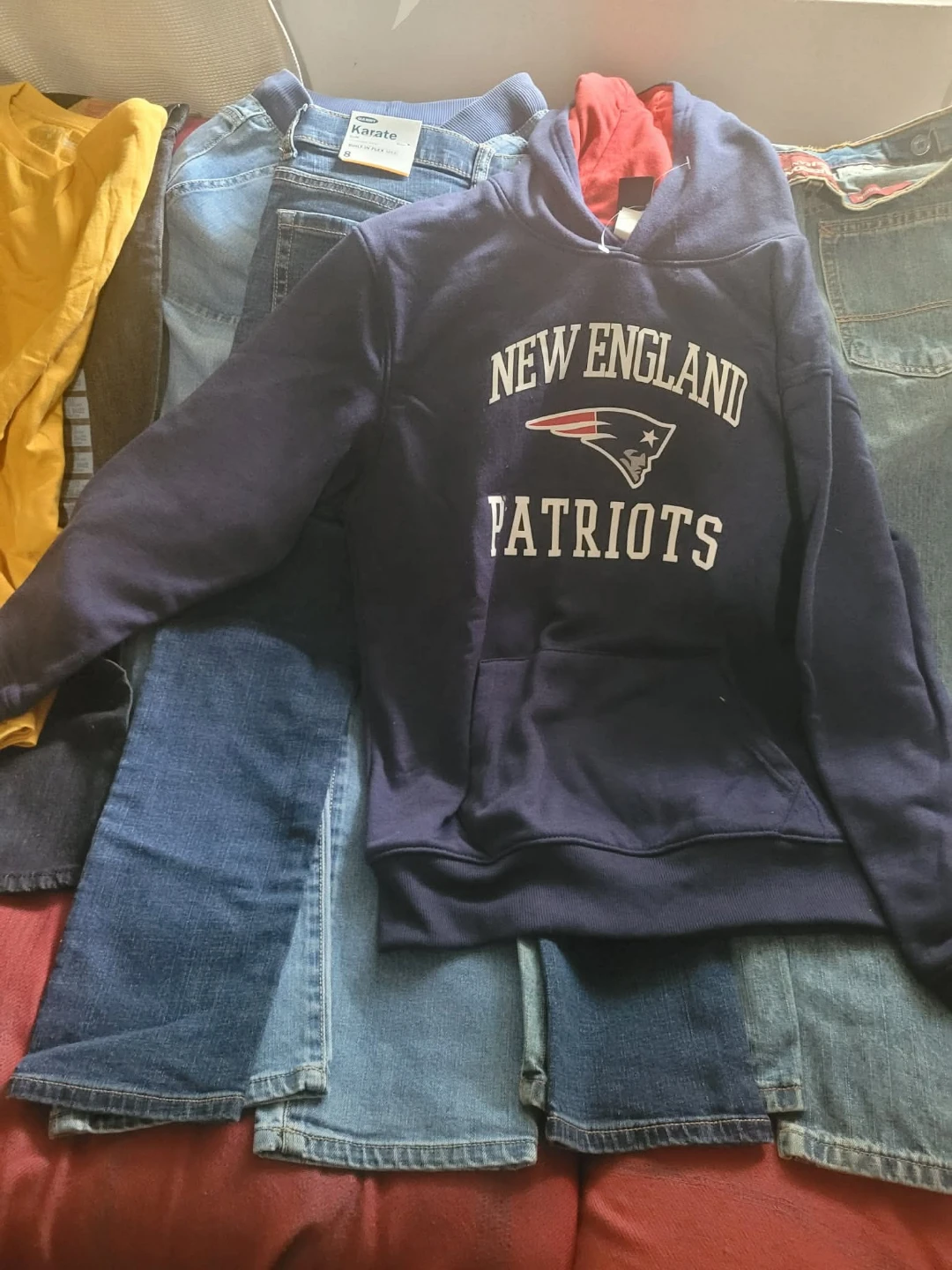 Kids Clothing Bundle: Jeans, Hoodie, and Shirt