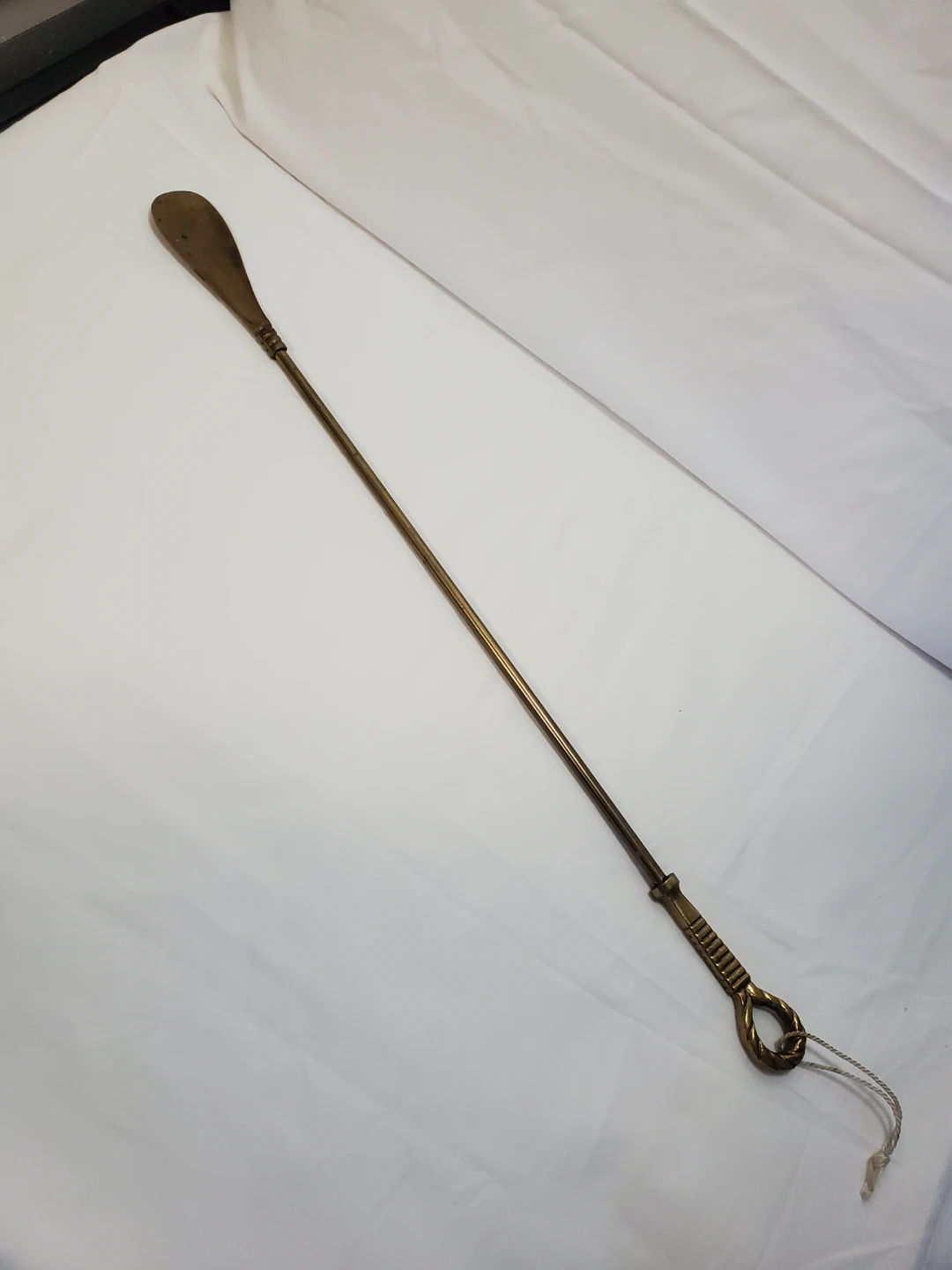 Vintage Brass Shoe Horn (19")