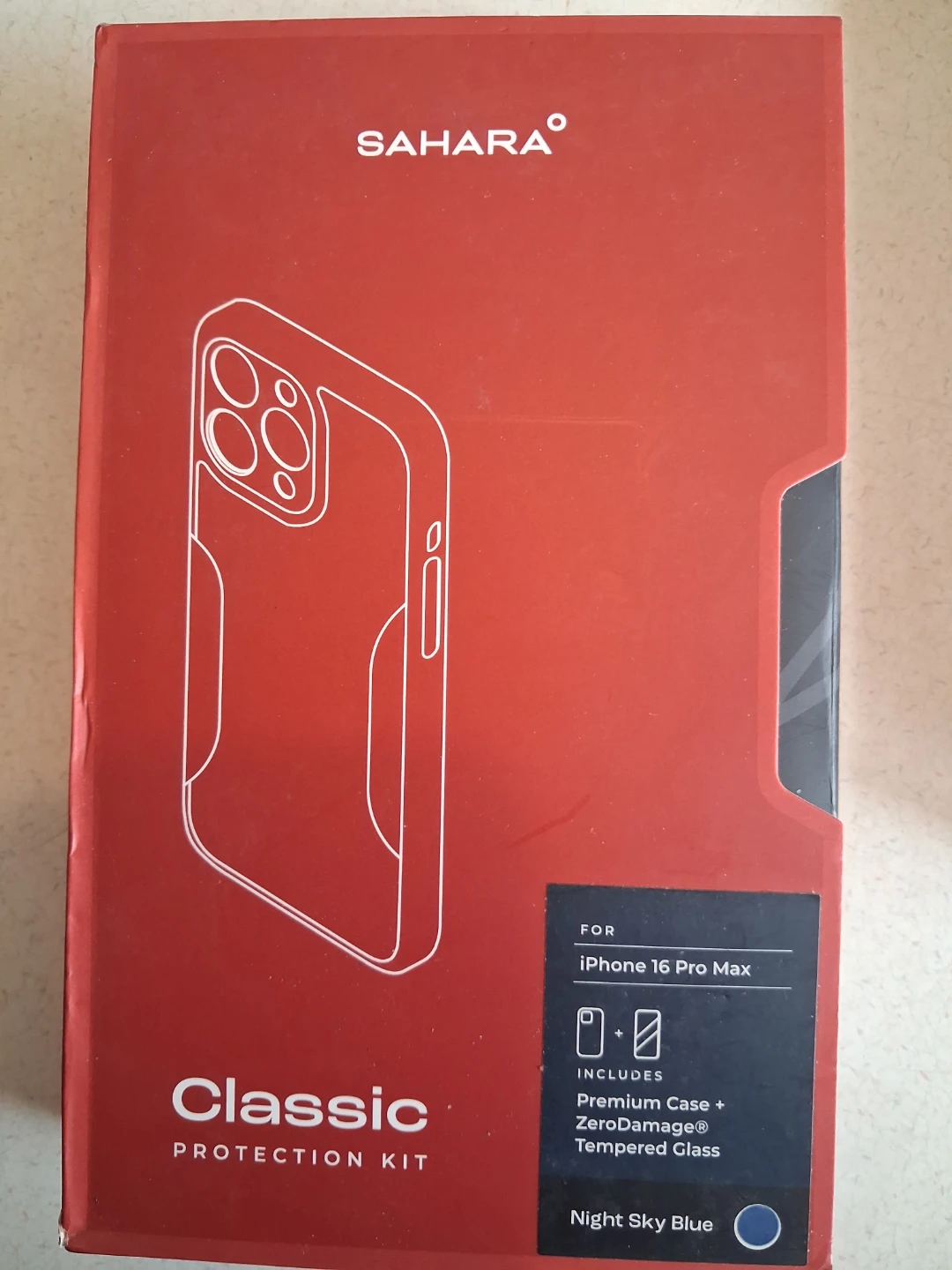 Sahara Case Classic Protection Kit for iPhone 16 Pro Max - photo 2
