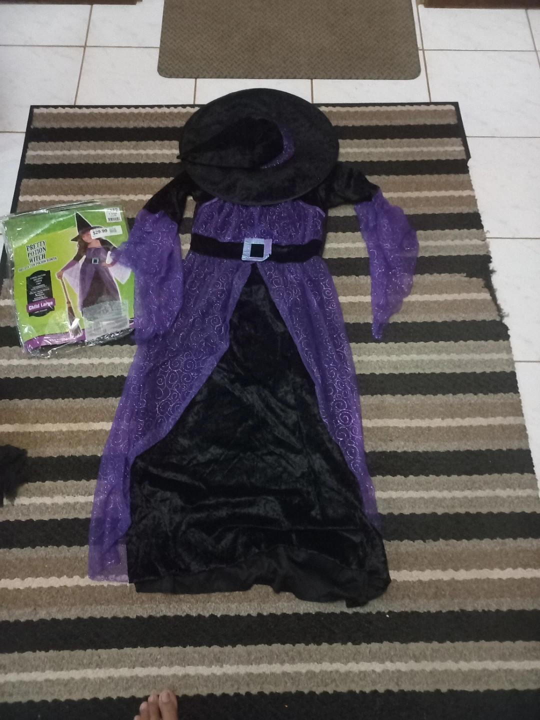 Pretty Potion Witch Costume Child Large