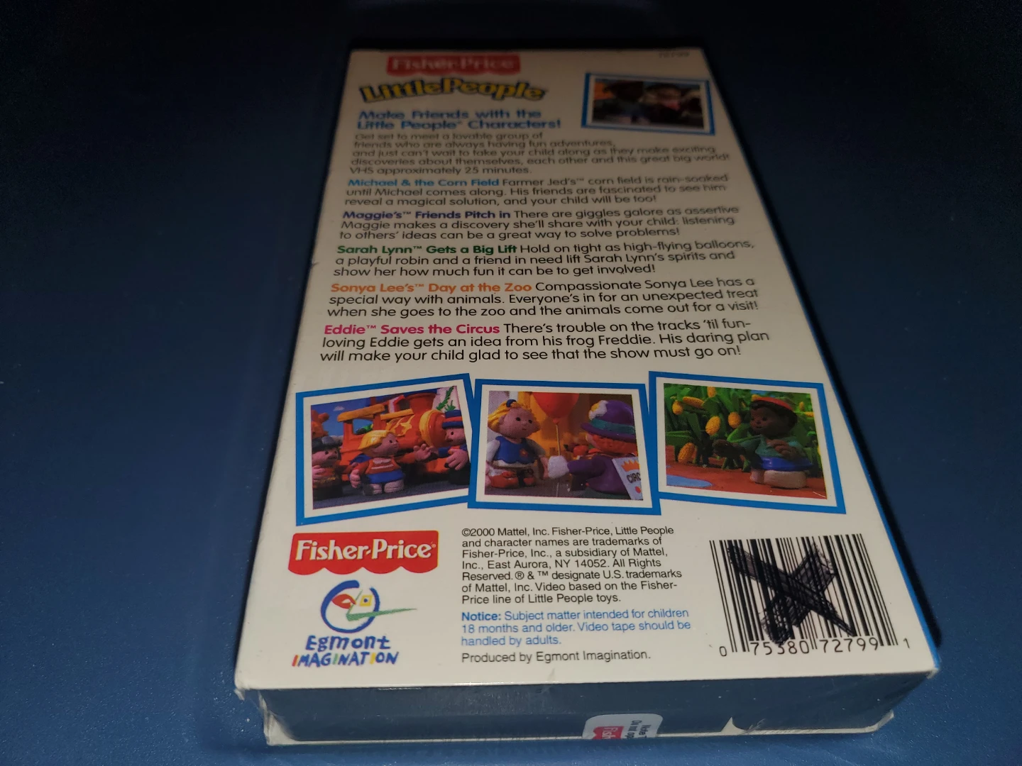 Sealed - VHS Fisher-Price Little People Vol 1: Big Discoveries - photo 2