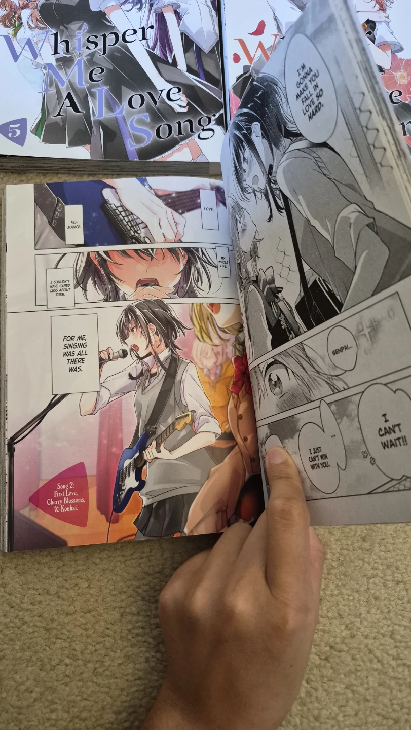 Whisper Me a Love Song Manga Volumes 1, 3, 4, 5, 6, 8 - photo 3