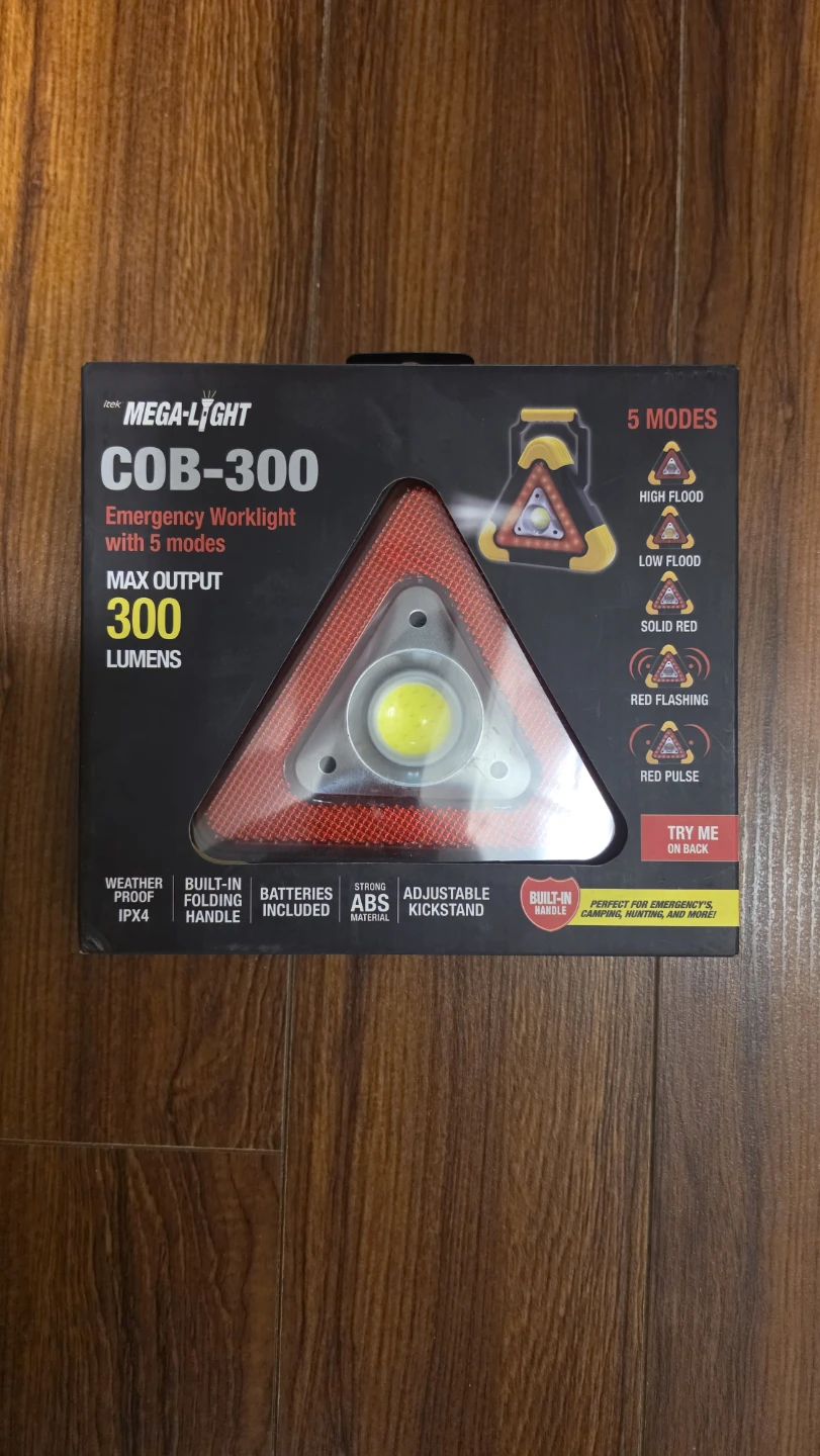 iteK MEGA-LIGHT COB-300 Emergency Worklight