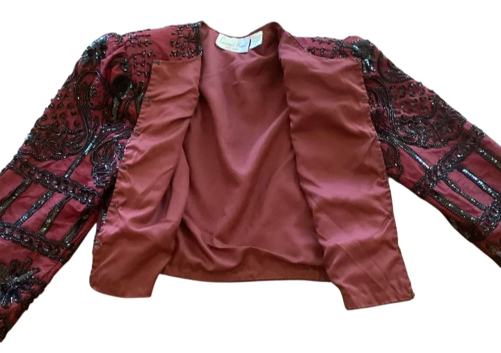 80s designer jacket Laurence Kazar - photo 2