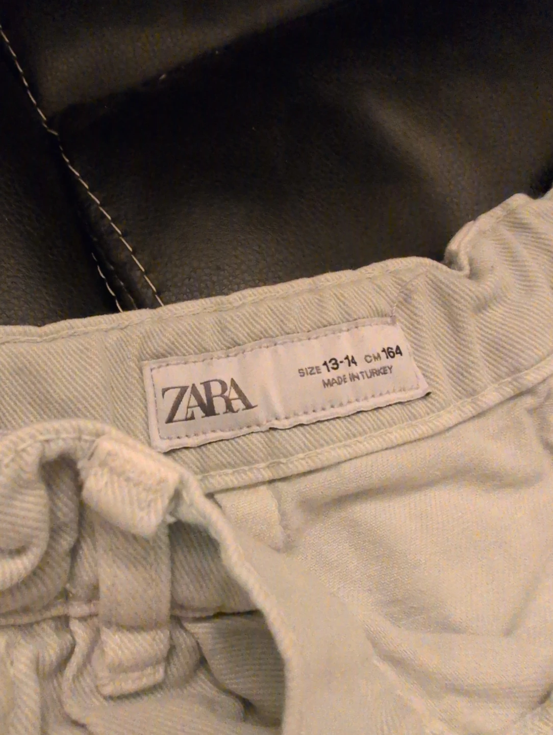Zara Denim Shorts Size 13-14 - photo 4