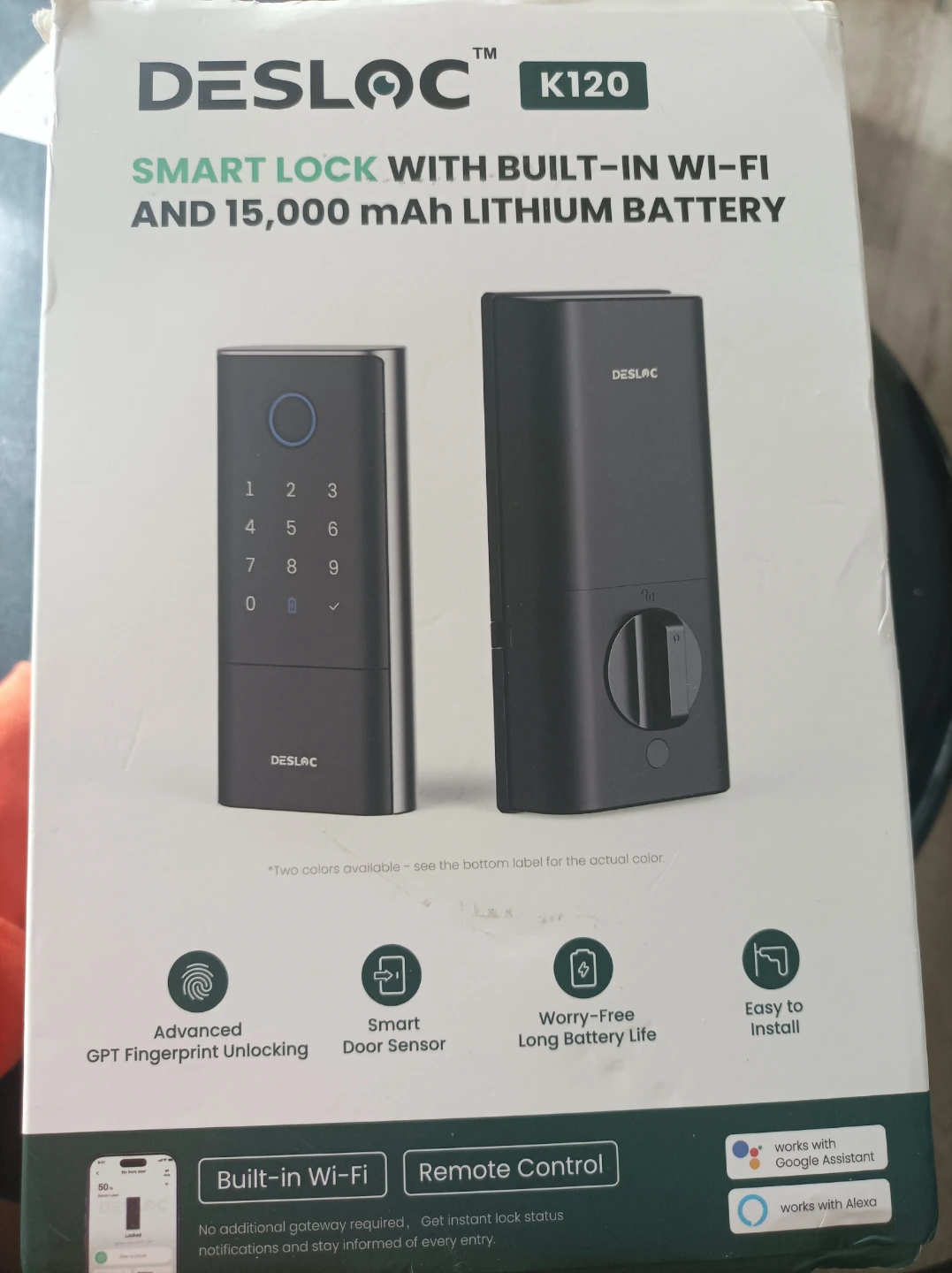 DESLOC K140PLUS Smart Door Lock - photo 4