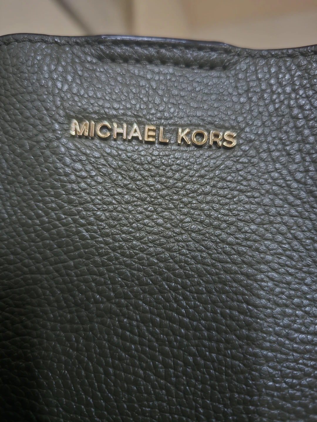 Michael Kors Olive Green Tote Bag - photo 3