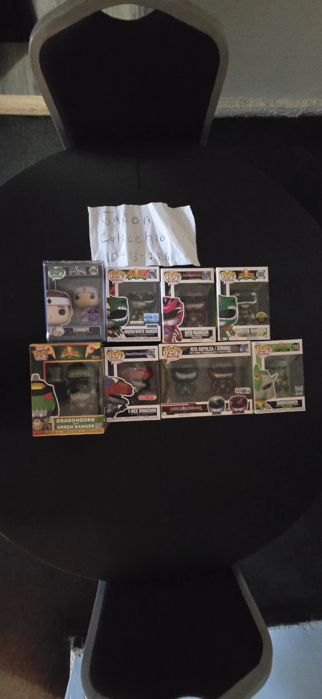 Large Collection of Power Rangers Action Figures and Funko Pops - photo 3