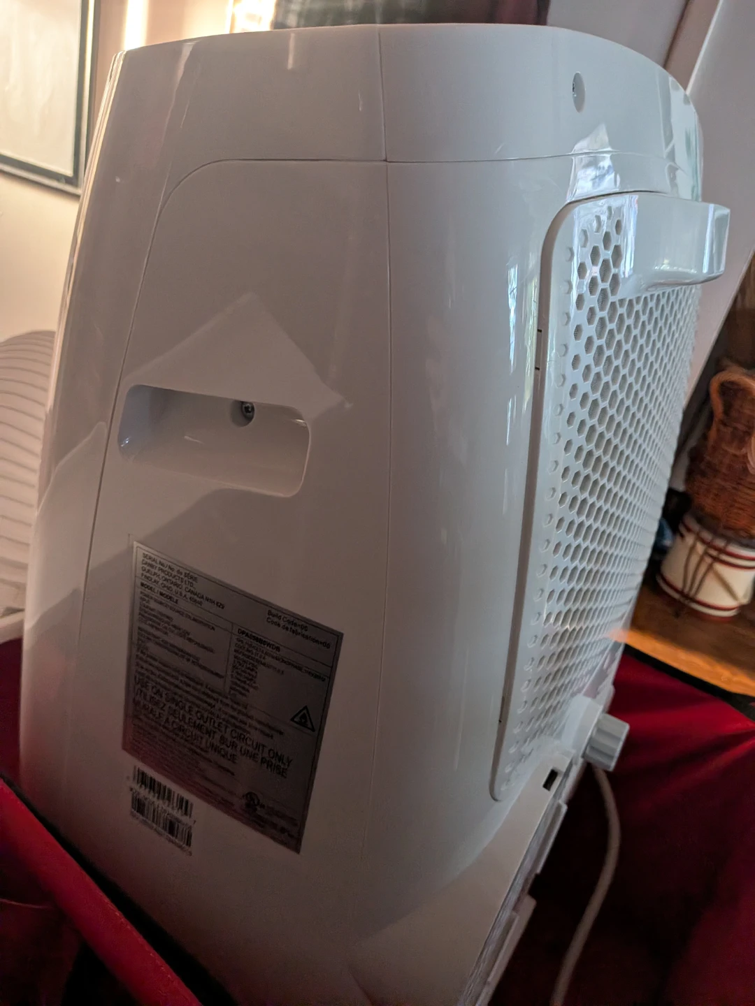 Danby Portable Air Conditioner Dehumidifier used 2x - photo 4