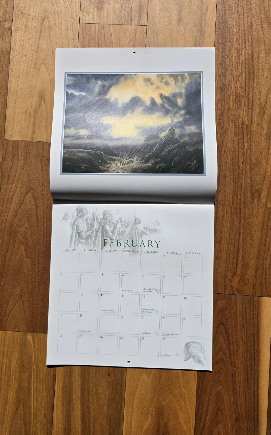 Tolkien The Children of Hurin 2008 Calendar - photo 2